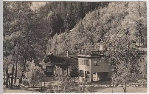 (13816) Foto AK Kirchberg am Wechsel, Erholungsheim 1951