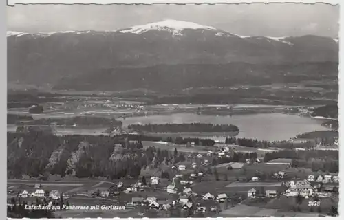 (13808) Foto AK Latschach am Faaker See, Panorama, nach 1945