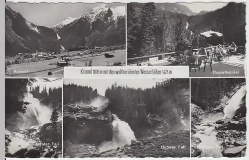 (13745) Foto AK Krimml, Wasserfälle, Mehrbild, nach 1945
