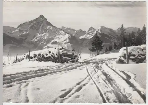 (13740) Foto AK Amden, auf dem Kapf, Mürtschenstock, nach 1945