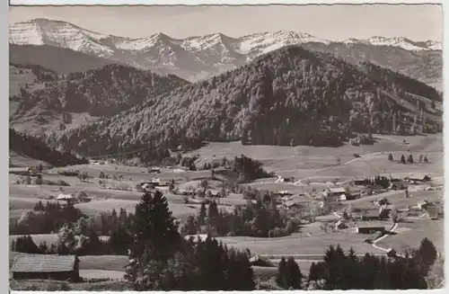 (13700) Foto AK Kalzhofen, Panorama 1956