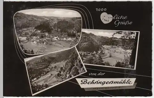 (13671) Foto AK Behringersmühle, Gößweinstein, Mehrbild., SST 1961