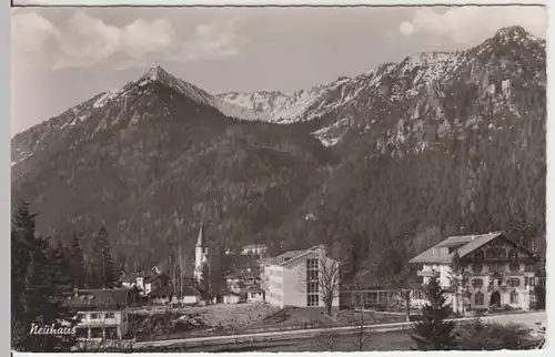 (13666) Foto AK Neuhaus, Schliersee, Brecherspitz, Dürnbachwände 1965