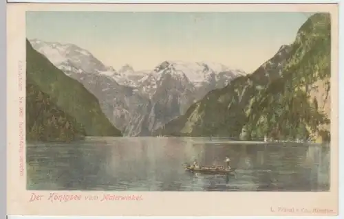 (13517) AK Schönau, Königssee, bis 1905