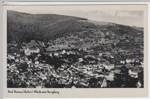 (13515) AK Nassau, Lahn, Panorama, Feldpost 1942