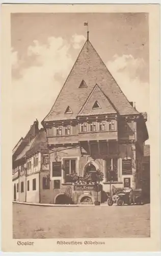 (13513) AK Goslar, Altdeutsches Gildehaus 1921