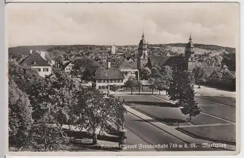 (13503) Foto AK Freudenstadt, Marktplatz 1933