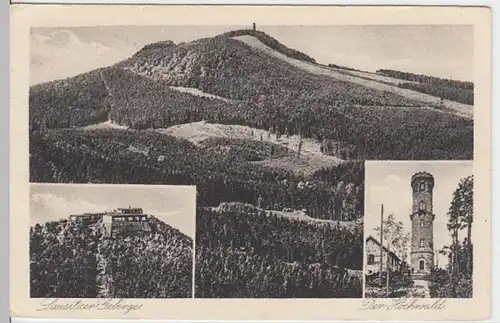 (13450) AK Hochwaldbaude, Zittauer Gebirge, Aussichtsturm 1925