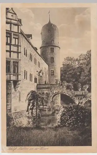 (13412) AK Hehlen, Weser, Wasserschloss, Feldpost 1916