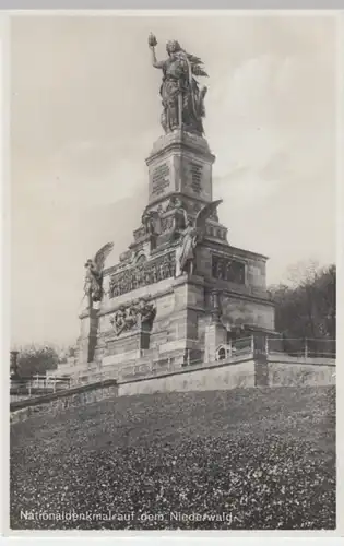 (13406) Foto AK Rüdesheim am Rhein, Nationaldenkmal