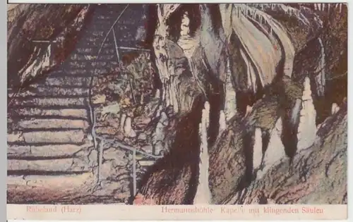 (13363) AK Rübeland, Hermannshöhle, Kapelle, vor 1945