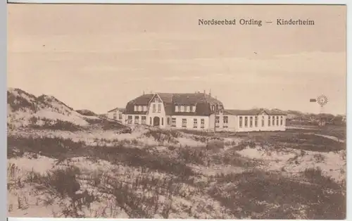 (13346) AK St. Peter-Ording, Kinderheim Ording, vor 1945