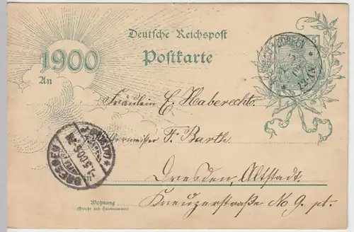 (13316) Motivganzsache DR 1900