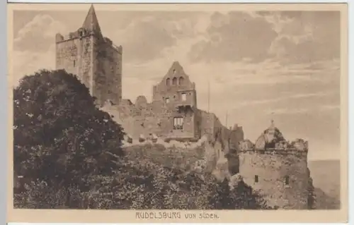 (13290) AK Saaleck, Rudelsburg, vor 1945