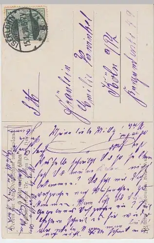 (13272) AK Liedkarte, O Täler weit o Höhen, Motiv Paul Hey 1916