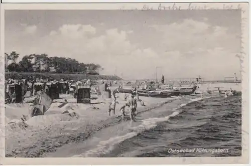 (9089) AK Kühlungsborn, Strand 1950er