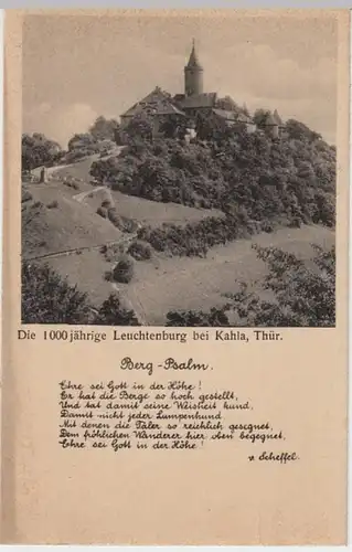 (9073) AK Seitenroda, Leuchtenburg, Berg-Psalm, vor 1945