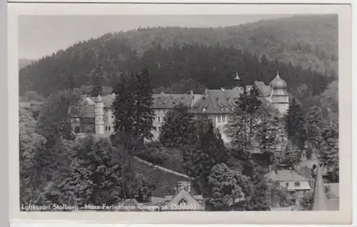 (9069) AK Südharz, Schloss Stolberg 1953
