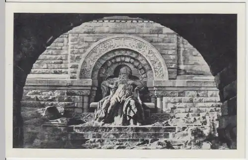 (9052) AK Steinthaleben, Kyffhäuserdenkmal, Barbarossa 1950