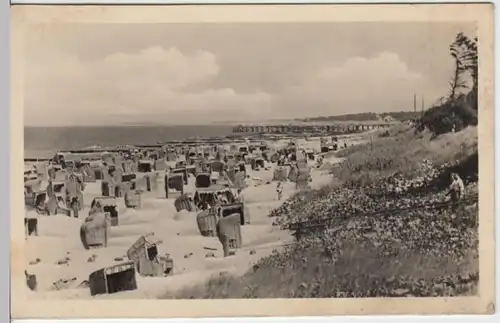 (9044) Foto AK Graal-Müritz, Strand 1958