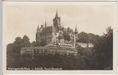(9019) Foto AK Wernigerode, Schloss, nach 1945