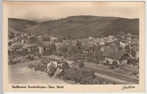 (8982) Foto AK Finsterbergen, Panorama 1958