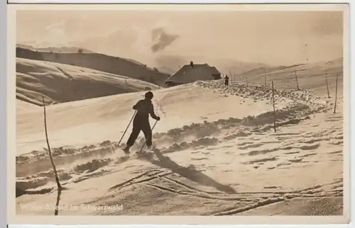 (8975) Foto AK Schwarzwald, Winter auf dem Berg 1940