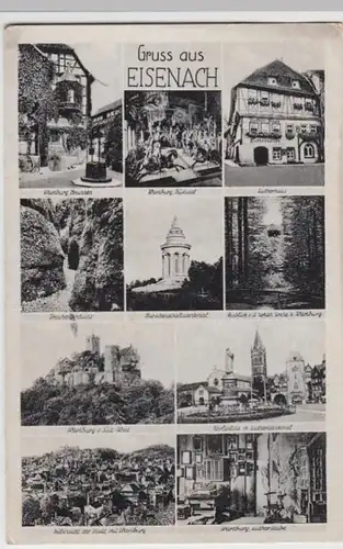 (8969) AK Eisenach, Thür., Mehrbildkarte 1940