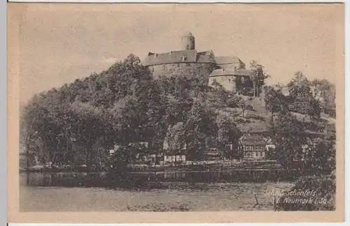 (8933) AK Lichtentanne, Sachsen, Burg Schönfels, vor 1945