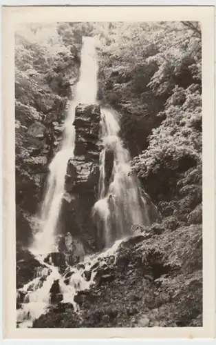 (8861) Foto AK Trusetaler Wasserfall 1953