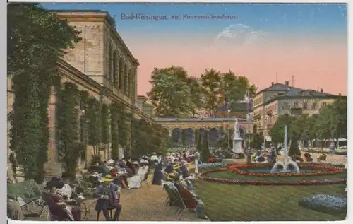 (8808) AK Bad Kissingen, Konversationshaus 1925