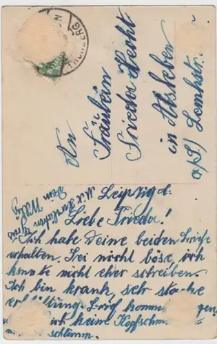 (13183) Foto AK Sprüche, In einem kühlen Grunde 1924