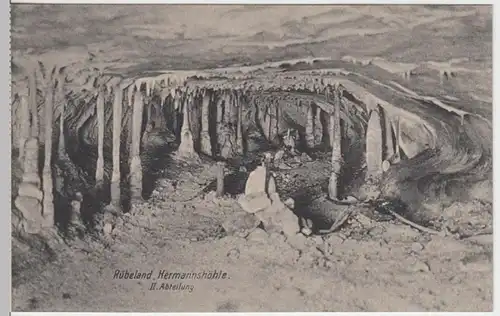 (13138) AK Rübeland, Hermannshöhle, II. Abteilung, vor 1945