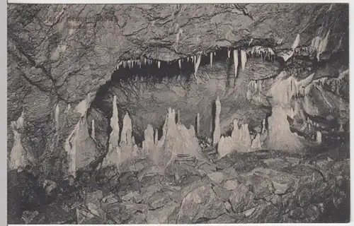 (13137) AK Rübeland, Hermannshöhle, blaue Grotte, vor 1945