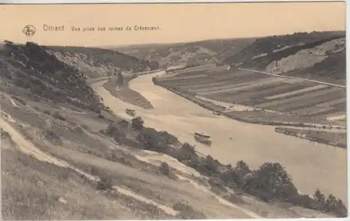(13124) AK Dinant, Blick von Crevecoeur, vor 1945