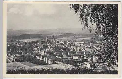 (13056) AK Mähr. Schönberg, Sumperk, Panorama, vor 1945