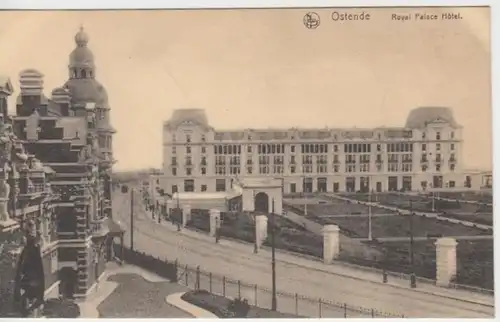 (12979) AK Ostende, Oostende, Royal Palace Hotel 1915