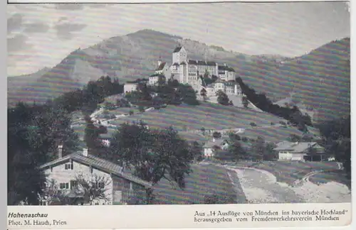 (12942) AK Aschau im Chiemgau, Schloss Hohenaschau, vor 1945
