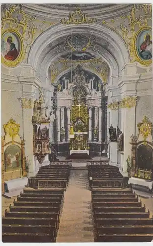 (12900) AK Pöstlingberg, Linz, Oberösterr., Wallfahrtskirche, vor 1945