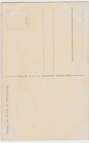 (12900) AK Pöstlingberg, Linz, Oberösterr., Wallfahrtskirche, vor 1945