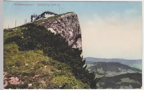(12898) AK Schafberg, Salzkammergut 1940