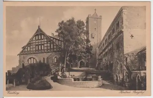 (12837) AK Eisenach, Th., Wartburg, hinterer Burghof, bis 1918