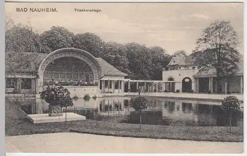 (12806) AK Bad Nauheim, Trinkkuranlage 1926