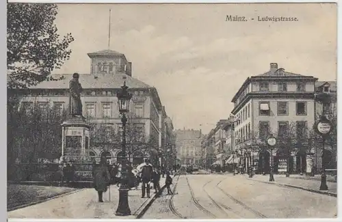 (12786) AK Mainz, Ludwigstraße 1909