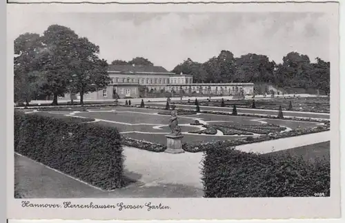 (12775) AK Herrenhausen, Hannover, Großer Garten, Schloss, vor 1945