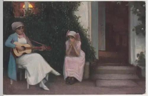 (12762) Künstler AK H. Slott-Moller, Udentor Villaen, vor 1945