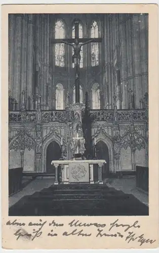(12675) AK Magdeburg, Dom, Lithurgiealtar, Lettner 1929