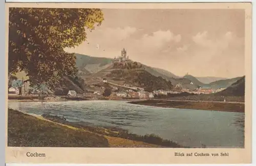 (12667) AK Cochem, Reichsburg 1930