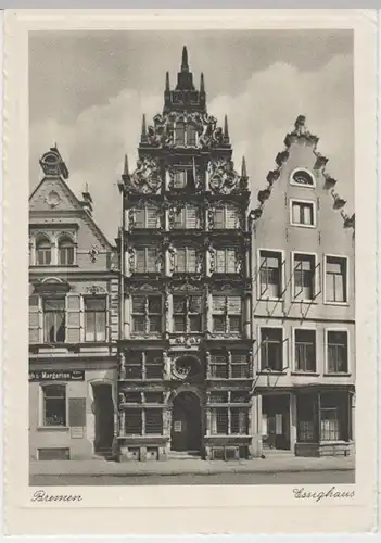 (12596) AK Bremen, Weser, Essighaus, vor 1945
