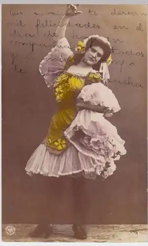 (12580) Foto AK Tänzerin, vor 1945